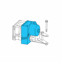 OEM Chrysler LHS ABS Control Module Diagram - 4897780AA