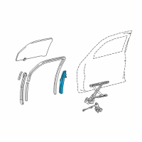 OEM Toyota Tundra Guide Channel Diagram - 67404-0C020