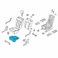 OEM 2020 Ford Expedition Seat Cushion Pad Diagram - JL1Z-7863840-A