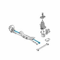 OEM 2000 Buick Century Rod Asm-Rear Wheel Spindle Diagram - 10329688