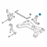 OEM 2014 Nissan NV200 Bush Lower Link Diagram - 54570-3DA2A