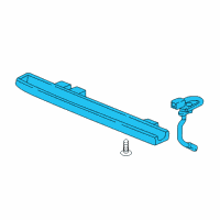 OEM 2020 Honda Civic Light Assy., High Mount Stop Diagram - 34270-TEY-Y01