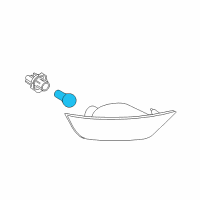 OEM Ford EcoSport Car Bulbs Diagram - 81AZ13466AA