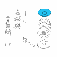 OEM 2003 BMW 325xi Upper Spring Pad Diagram - 33-53-1-094-754