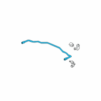 OEM Honda CR-V Spring, Rear Stabilizer (18Mm) Diagram - 52300-S9A-004