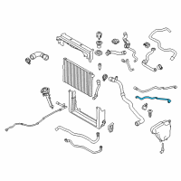 OEM 2010 BMW 760Li Coolant Hose Diagram - 17-12-7-591-097