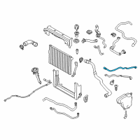 OEM 2013 BMW 760Li Coolant Hose Diagram - 17-12-7-591-092