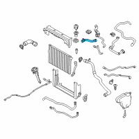 OEM 2012 BMW 760Li Coolant Hose Diagram - 17-12-7-591-089