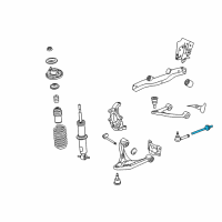 OEM 2009 Saturn Sky Link Asm-Rear Suspension Adjust Diagram - 10343429