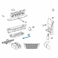 OEM 2012 Scion iQ Handle Diagram - 09113-52010