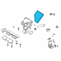 OEM 2011 BMW 335d Air Filter Diagram - 13-71-7-797-465