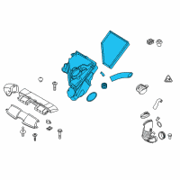 OEM 2011 BMW 335d Intake Silencer Diagram - 13-71-7-811-905