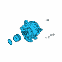 OEM 2015 Lincoln MKC Alternator Diagram - G2GZ-10346-D