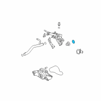 OEM 2004 Saturn Vue Seal, Engine Coolant Thermostat (O Ring) Diagram - 12581520