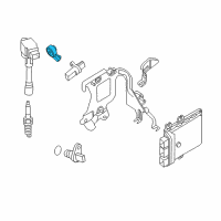 OEM 2008 Nissan Altima Knock Sensor Diagram - 22060-ZV00A