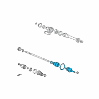 OEM 2005 Honda Accord JOINT SET, OUTBOARD Diagram - 44014-SDC-A52