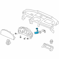 OEM Pontiac Power Outlet Diagram - 92181874