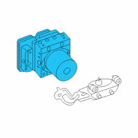 OEM 2015 Hyundai Sonata Anti-Lock Brake Abs Pump Module Assembly Diagram - 58920-C2500