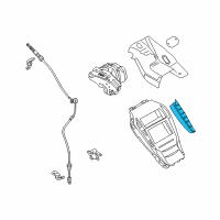 OEM 2019 Ford Fusion Shift Panel Diagram - HP5Z-7E453-B