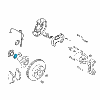 OEM 1993 Nissan 240SX Seal-Grease Diagram - 39252-35F6C