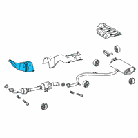 OEM 2019 Lexus UX200 INSULATOR, FR Floor Diagram - 58151-02620