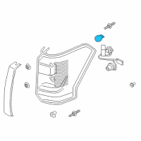 OEM Ford Transit-350 Stop Lamp Bulb Diagram - 9L2Z-13466-A