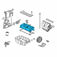 OEM Honda Cover, Cylinder Head Diagram - 12310-R40-A00