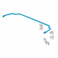 OEM 1998 Honda Accord Spring, Rear Stabilizer (17Mm) Diagram - 52300-S82-A01