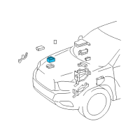 OEM Toyota Highlander Relay Box Diagram - 82742-48020