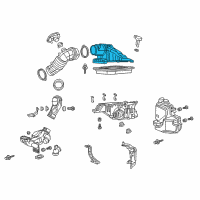 OEM 2014 Honda CR-V Cover Comp, Air/C Diagram - 17210-R5A-A00