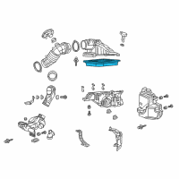 OEM 2014 Honda CR-V Element Assembly, Air Diagram - 17220-R5A-A00