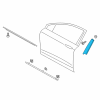 OEM 2018 Lincoln MKZ Applique Diagram - DP5Z-5420554-AB