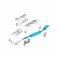 OEM Buick Muffler & Pipe Diagram - 15902777