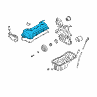 OEM 2003 Nissan Sentra Cover Assembly - Valve Rocker Diagram - 13264-F460A