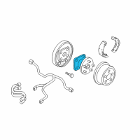 OEM 1999 Chevrolet Venture Rear Wheel Bearing (W/ Wheel Speed Sensor) Diagram - 7470549