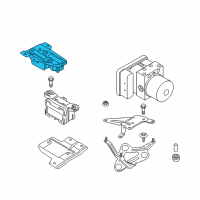 OEM 2008 BMW 128i Yaw Rate Speed Sensor Diagram - 34-52-6-782-772