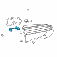 OEM 2020 Toyota RAV4 Socket & Wire Diagram - 81585-42080