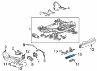 OEM 2022 Cadillac Escalade ESV Module Diagram - 13536040