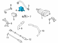 OEM Toyota Solenoid Valve Diagram - SU003-09619