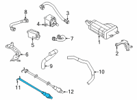 OEM 2022 Toyota GR86 Front Oxygen Sensor Diagram - SU003-09043