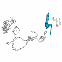 OEM 2020 Buick Regal TourX Height Sensor Diagram - 84400588