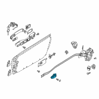 OEM 2007 Infiniti G35 Handle-Dr Ins L Diagram - 80671-7W000