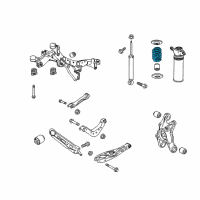 OEM 2020 GMC Terrain Coil Spring Diagram - 84165206