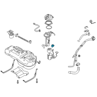 OEM Hyundai Santa Fe Regulator-Fuel Pressure Diagram - 31380-3Q550