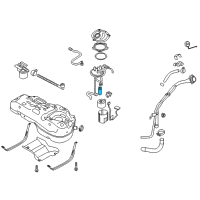 OEM 2014 Kia Sportage Fuel Pump Assembly Diagram - 311112W050