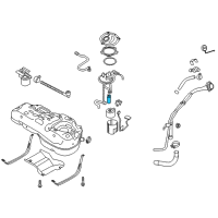 OEM 2014 Hyundai Tucson Pump Assembly-Fuel Diagram - 31111-2W050