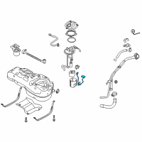 OEM Hyundai Fuel Pump Sender Assembly Diagram - 94460-2S500