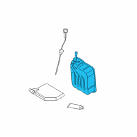 OEM Hyundai Cover-Valve Body Diagram - 45283-39750