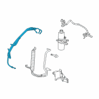 OEM Chevrolet Silverado 1500 Classic Outlet Hose Diagram - 15270261