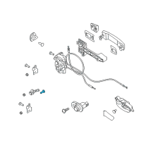 OEM 2015 Nissan Armada Nut Diagram - 01225-0012U